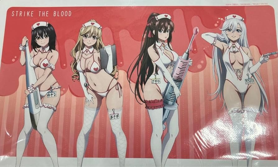 ストライク・ザ・ブラッド 浅葱 描き下ろし特大タペストリー ナース水着 tape_stb42-big_1.jpg